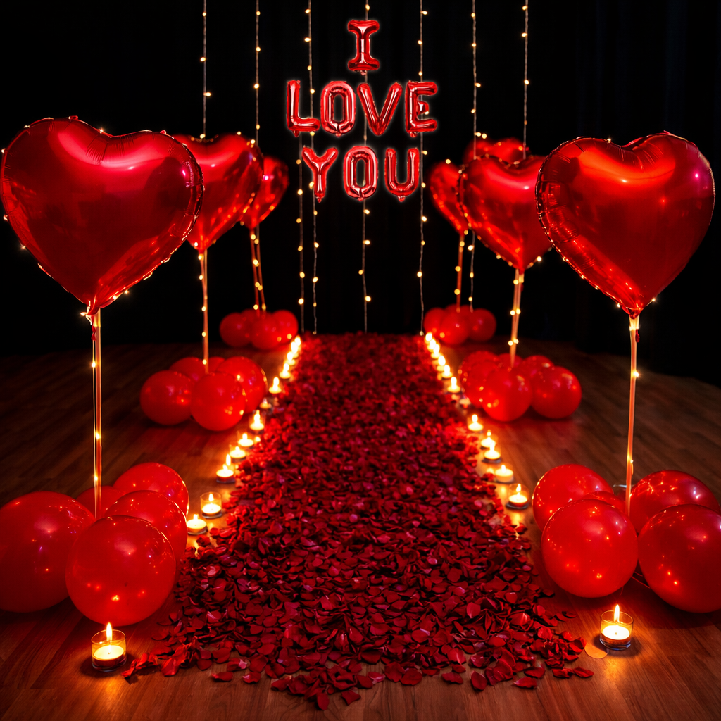 Candlelit Love Proposal Pathway